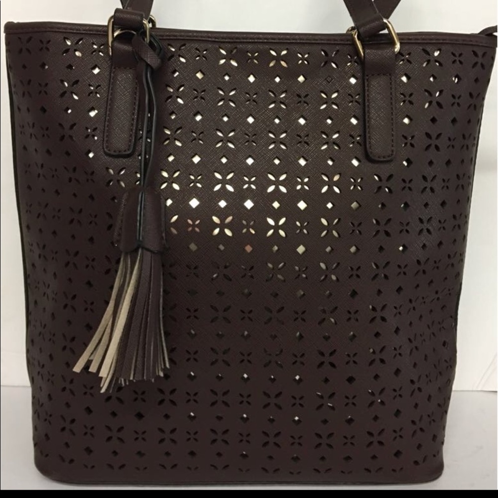 Brown handbag